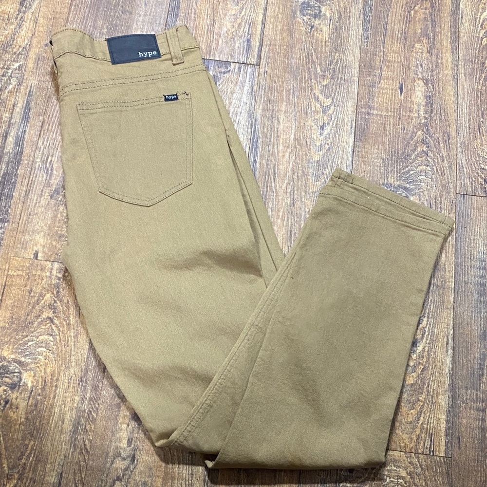 NWT Hype size 34X32 Khaki Casual‎ Pants tan business casual stretch comfy preppy